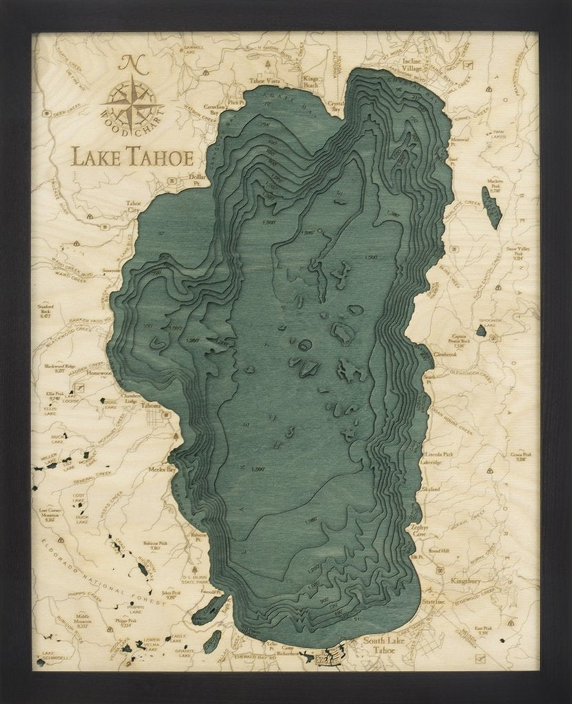 Lake Tahoe Woodchart