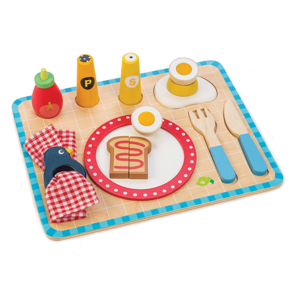 Wooden Breakfast Tray