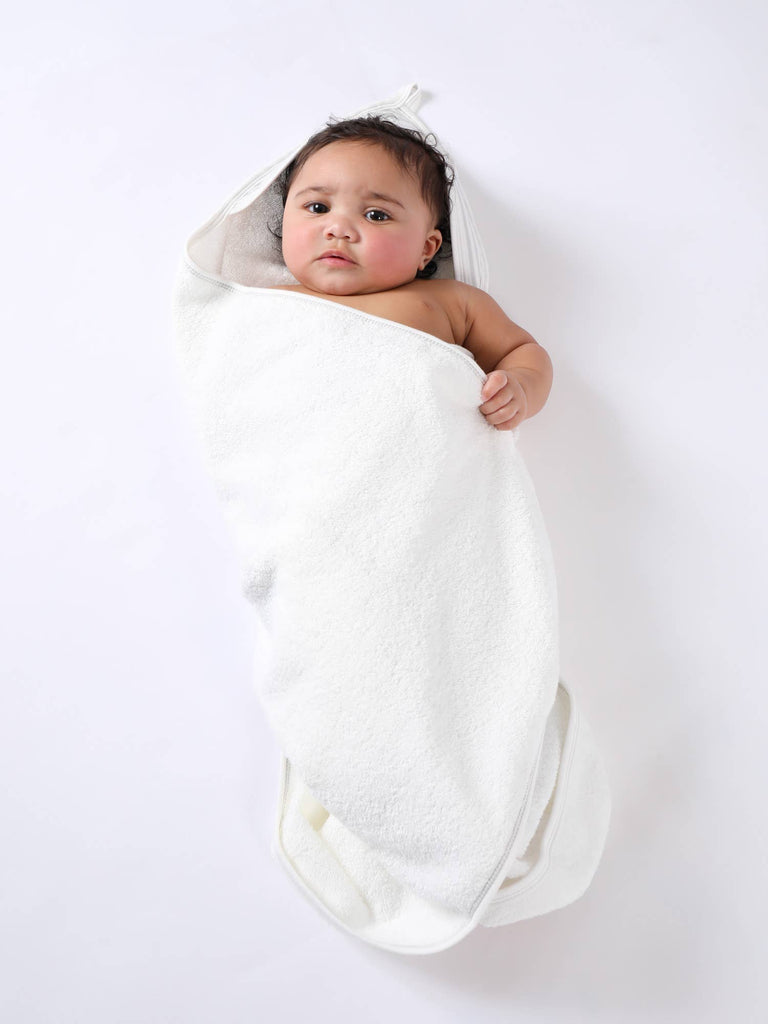 Grey Deluxe Hooded Towel