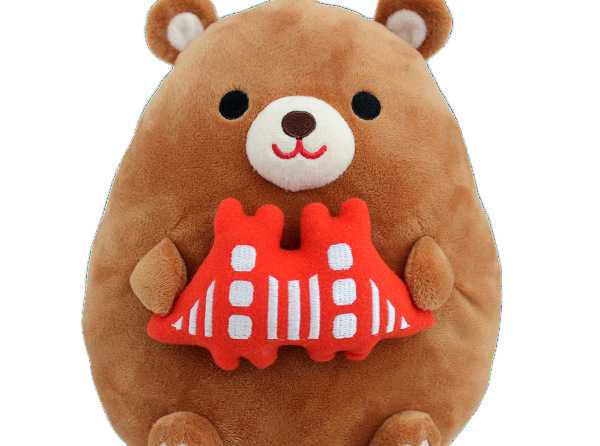 Hugging California Bear Plush Toy