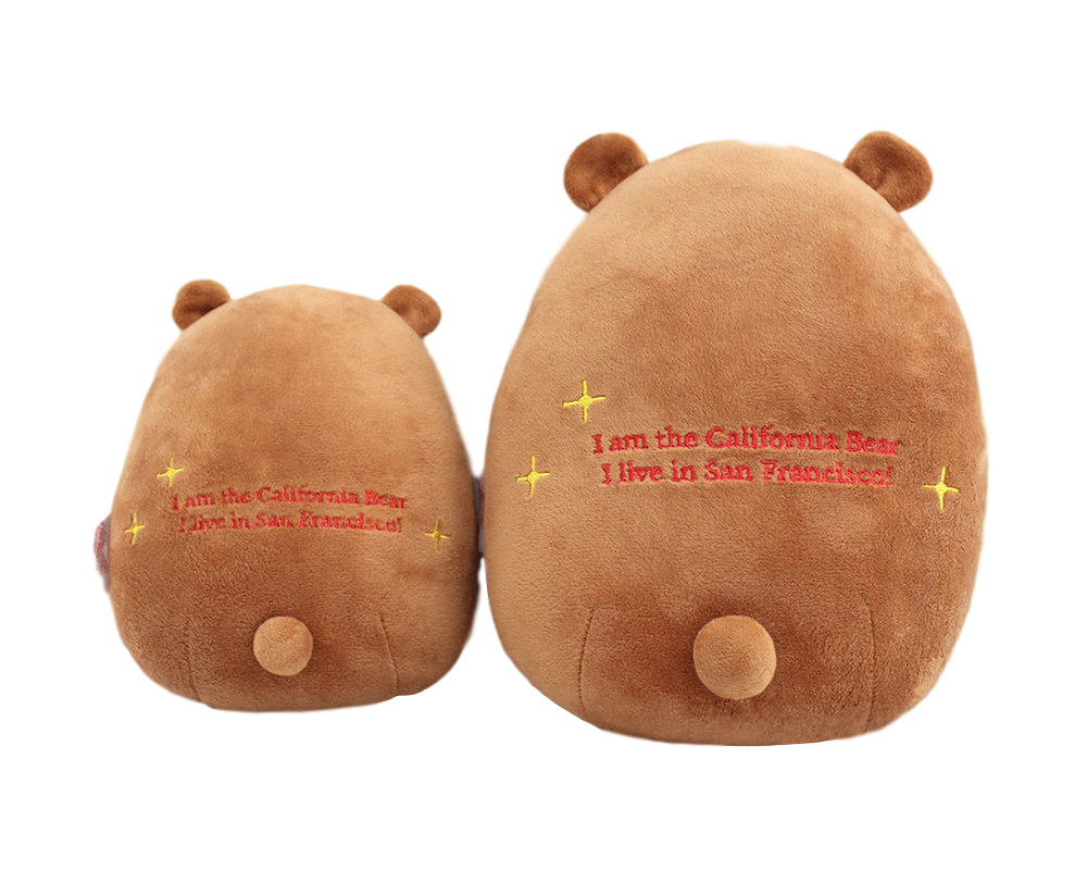 Hugging California Bear Plush Toy