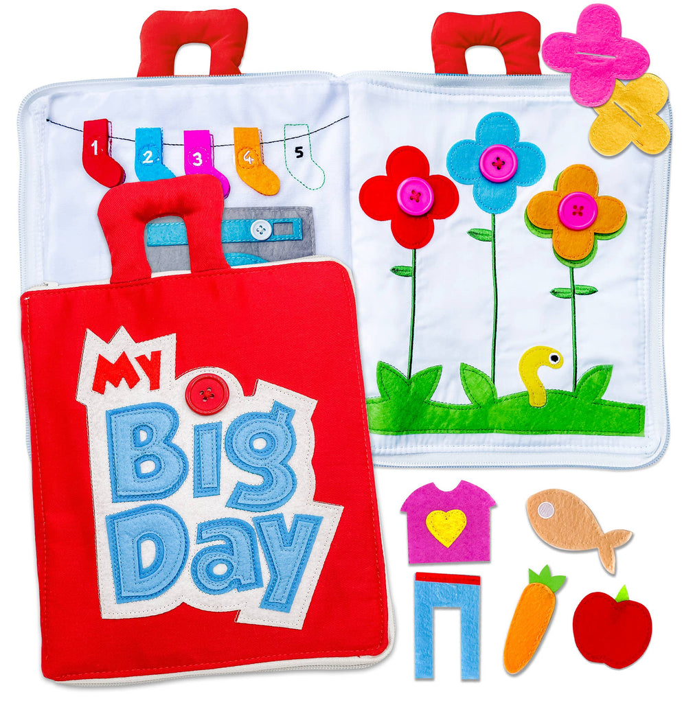 Fabric Activity Book - My Big Day