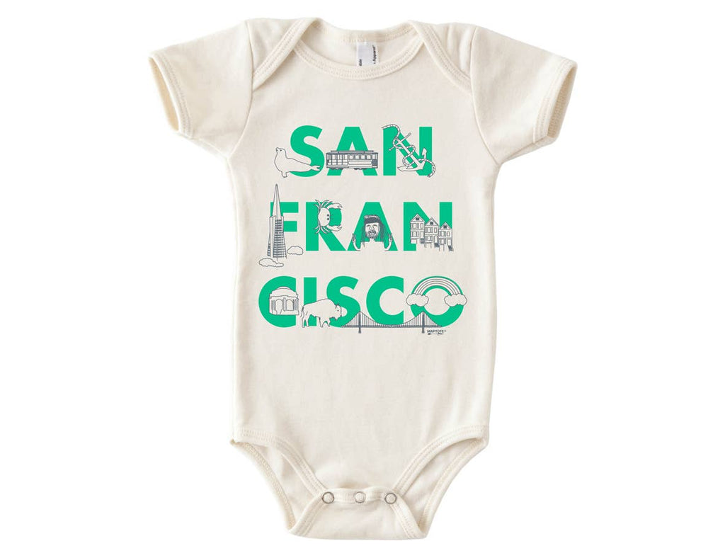 San Francisco Font One-Piece