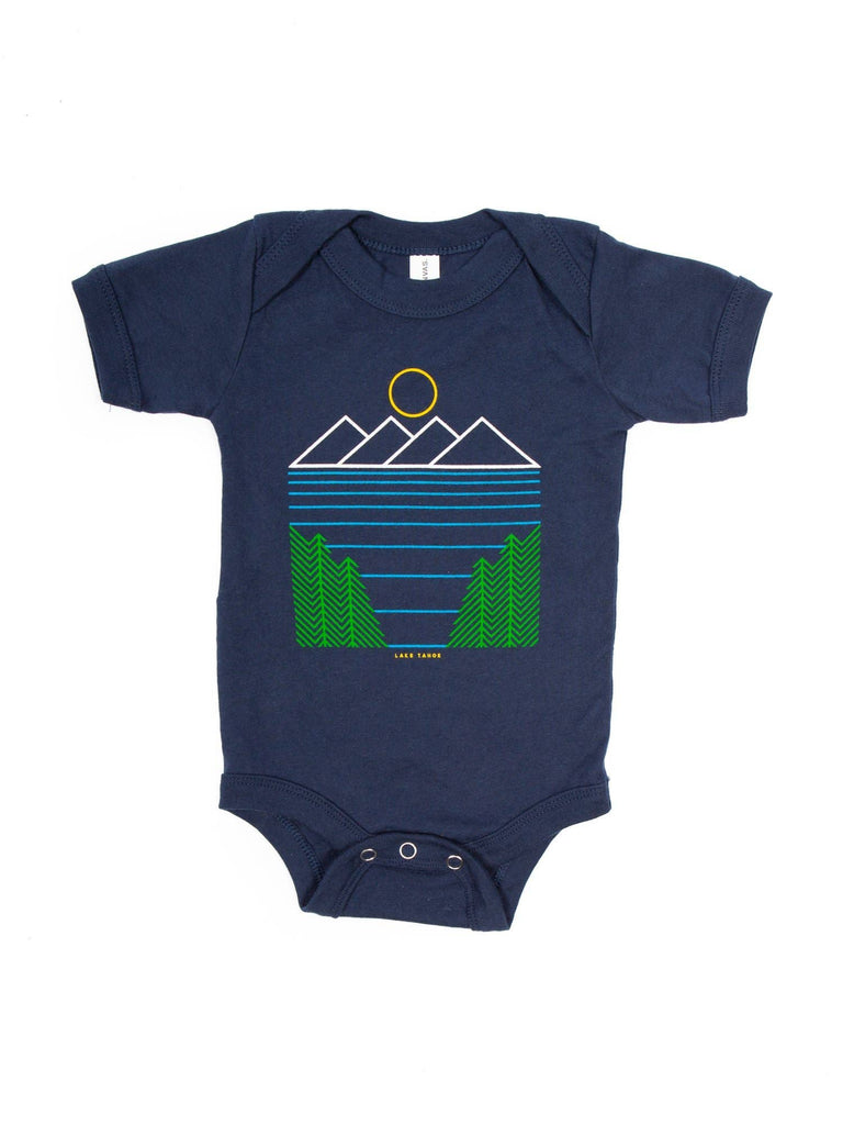 Lake Tahoe Baby Onesie