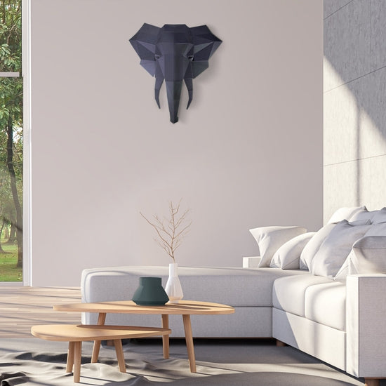 Elephant Head Wall Art