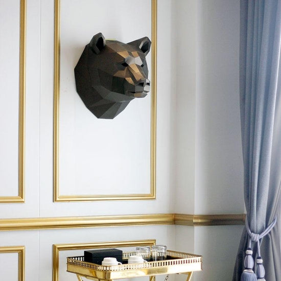 Bear Head Wall Art