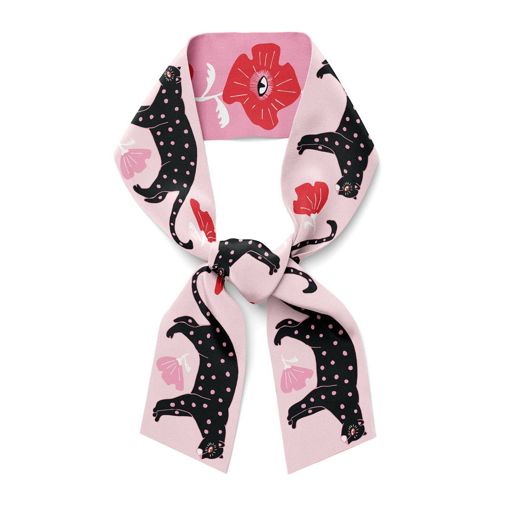 Poppy & Polka Cat  - Twilly Skinny Scarf