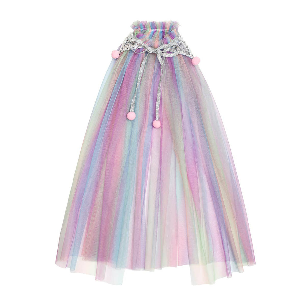 Rainbow Cape- Kids Dress Up Cape- Costume Cape