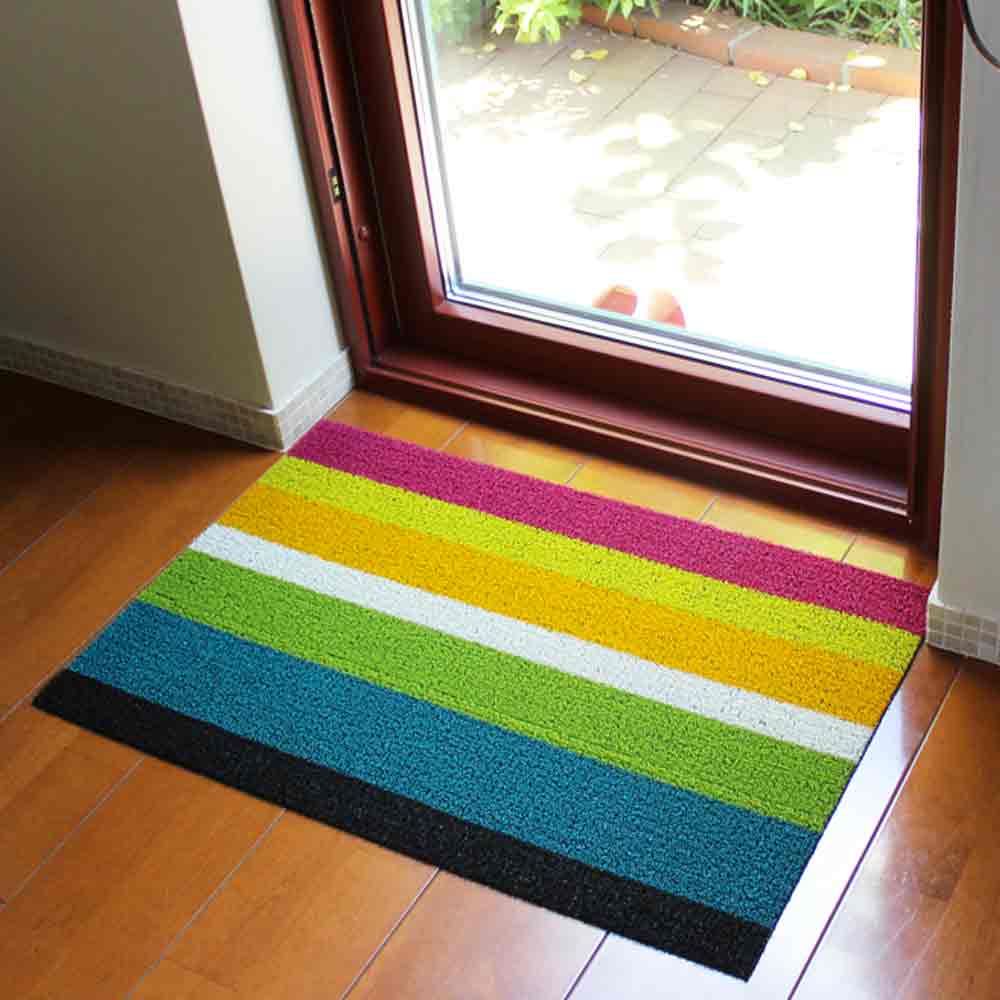 Shag Bold Stripe Mat