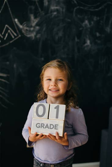 Wooden Milestone Age Blocks