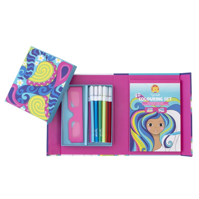 Rainbow Dreams 3D Coloring Set