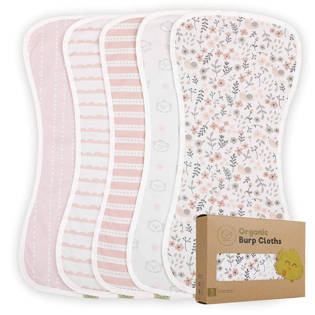 5-Pack Urban Burp Cloths