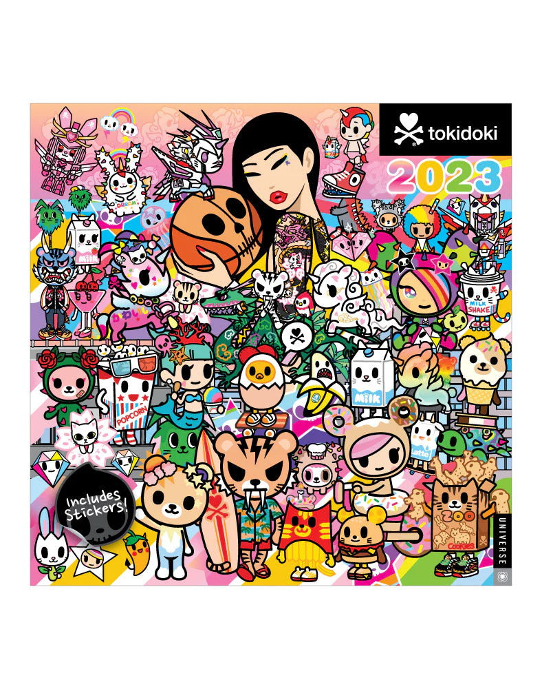 Tokidoki wall calendar 2023